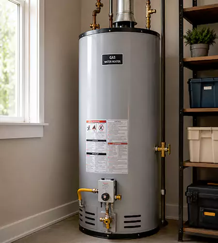 Water heater after professional service